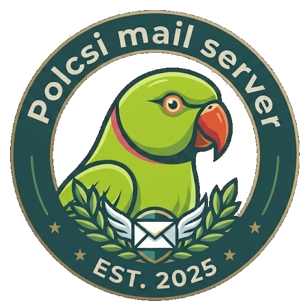 Polcsi mail server logo